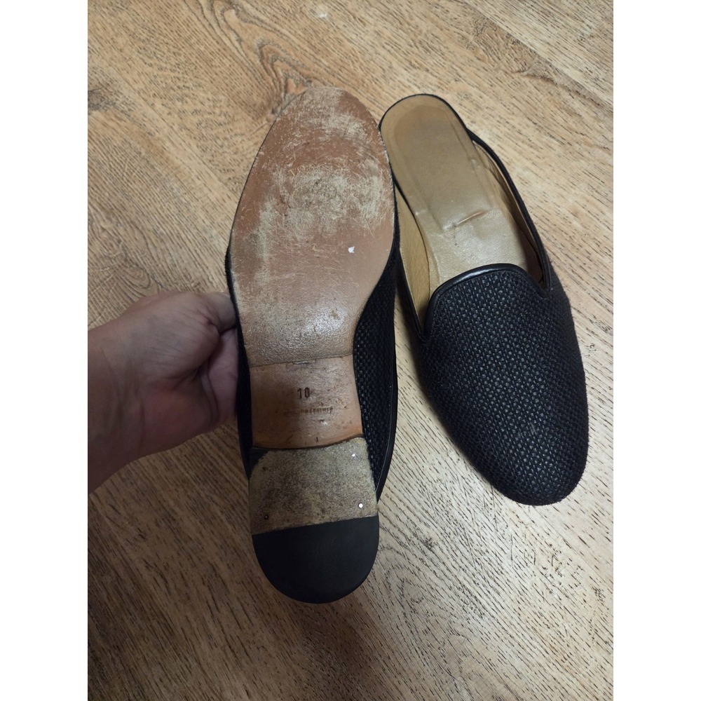 Stubbs & Wooton women's mules- size 10 - Picture 2 of 4